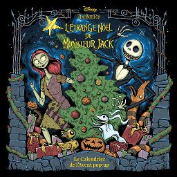 Première de couverture du livre L'Étrange Noël de Monsieur Jack : Le calendrier de l'Avent pop-up