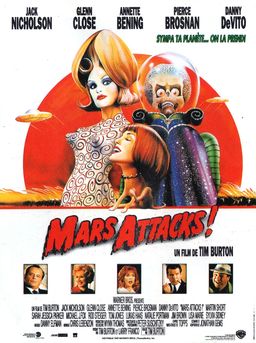 Affiche du film Mars Attacks! (1996)