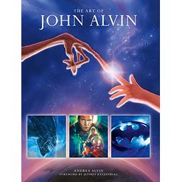 Première de couverture du livre The art of John Alvin (2014)