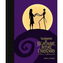 Première de couverture du livre Tim Burton's The Nightmare Before Christmas Visual Companion (Commemorating 30 Years) (2023)