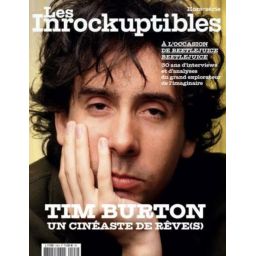 Première de couverture du livre Les Inrockuptibles HS : Tim Burton, un cinéaste de rêve(s) (2024)