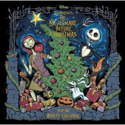 Première de couverture du livre Disney Tim Burton's The Nightmare Before Christmas Pop-Up Book and Advent Calendar (2020)