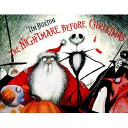 Première de couverture du livre The Nightmare Before Christmas (1993)